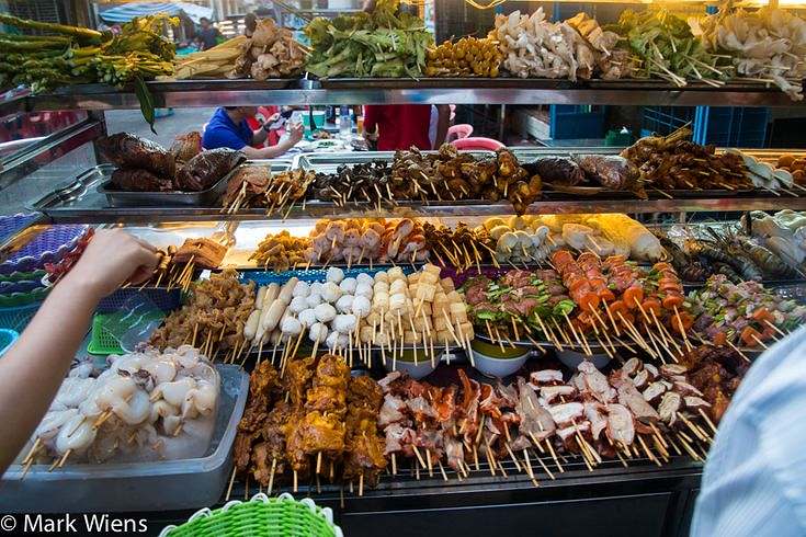 Burmese street food