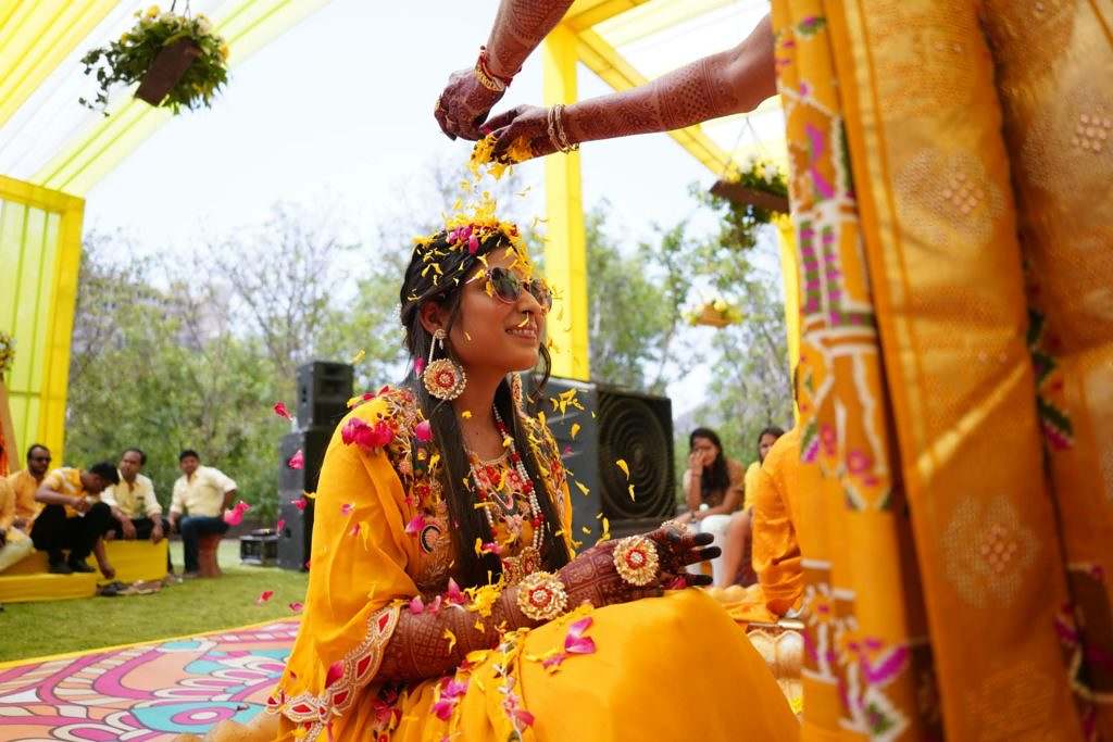 Hindu Bali wedding ceremony